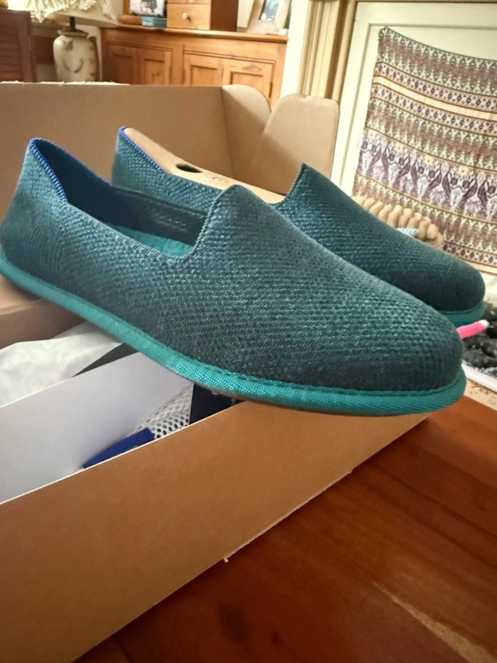 Rothy's Cruiser Loafer — ReVelvet Everglade - Picture 7 of 7